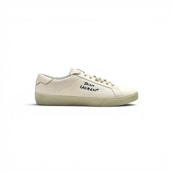 Saint Laurent Court Classic SL/06 Sneakers White EU 42 US 9 - New $785 main image 4